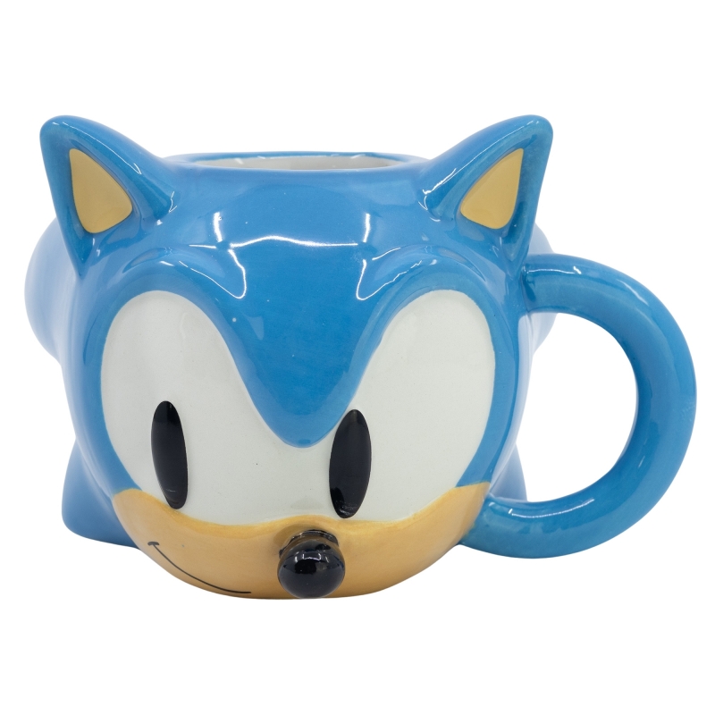 Stor Küchenutensilien Sonic - Head 3D Tasse