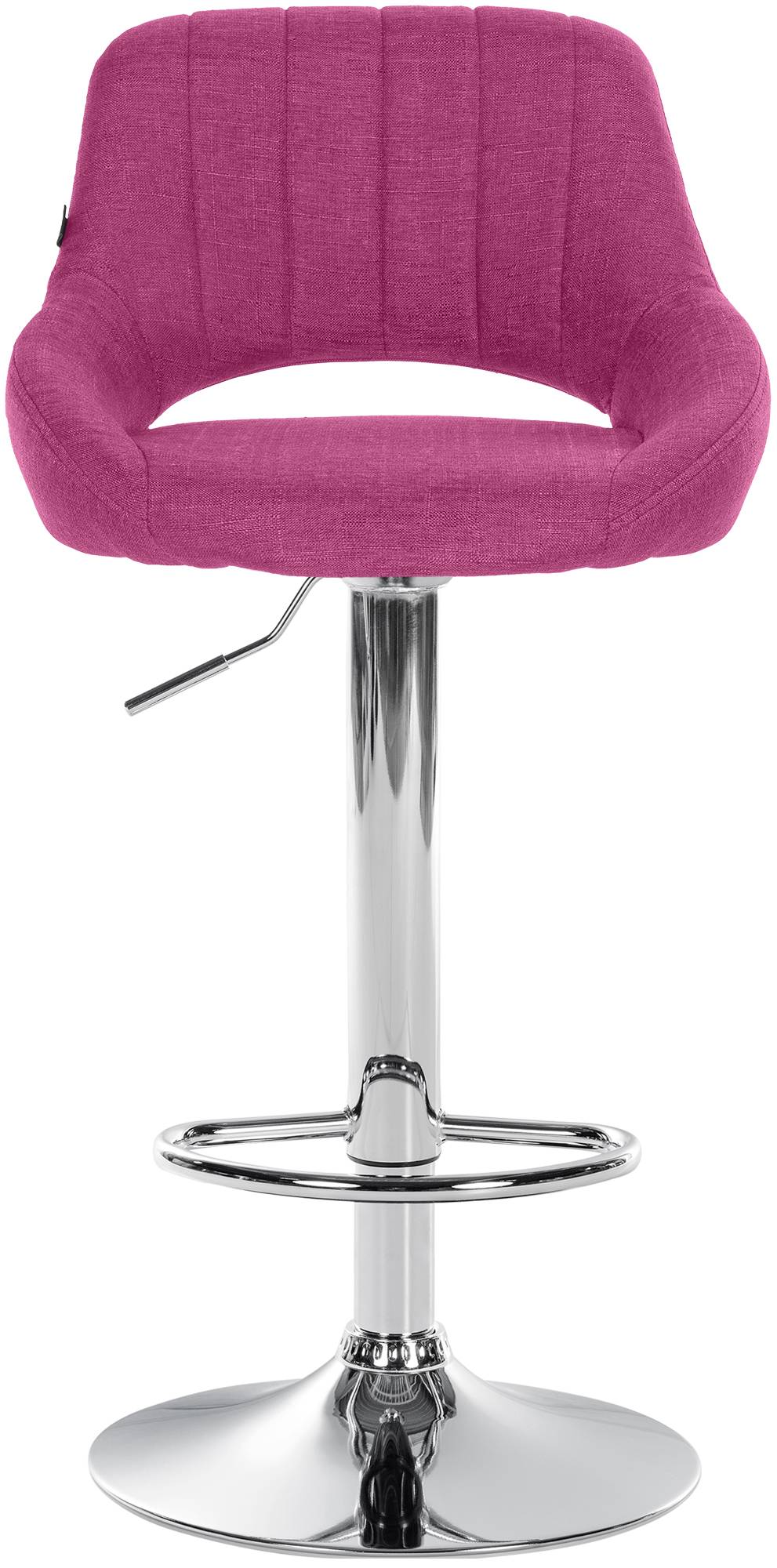 Barhocker Milet Stoff chrom