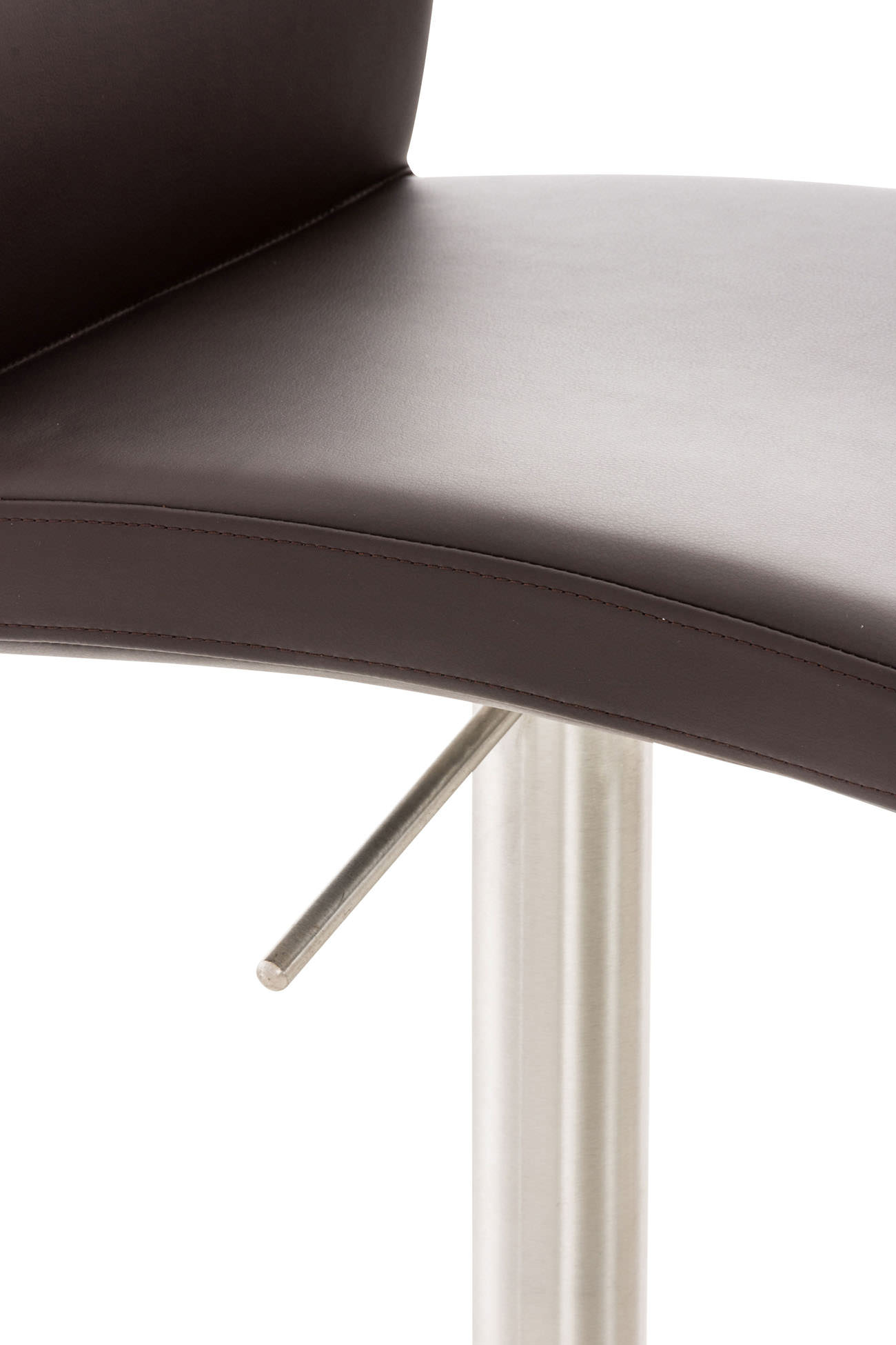 Barhocker Cadiz Kunstleder edelstahl