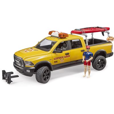 BRUDER Modelle & Fahrzeuge Bruder 02506 - bworld Set Life Guard Power Wagon, 1:16
