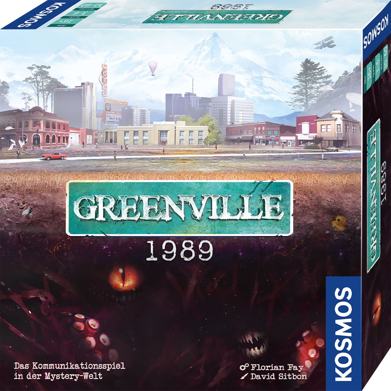 Kosmos Brettspiele & Gesellschaftsspiele Kosmos 680039 - Greenville 1989