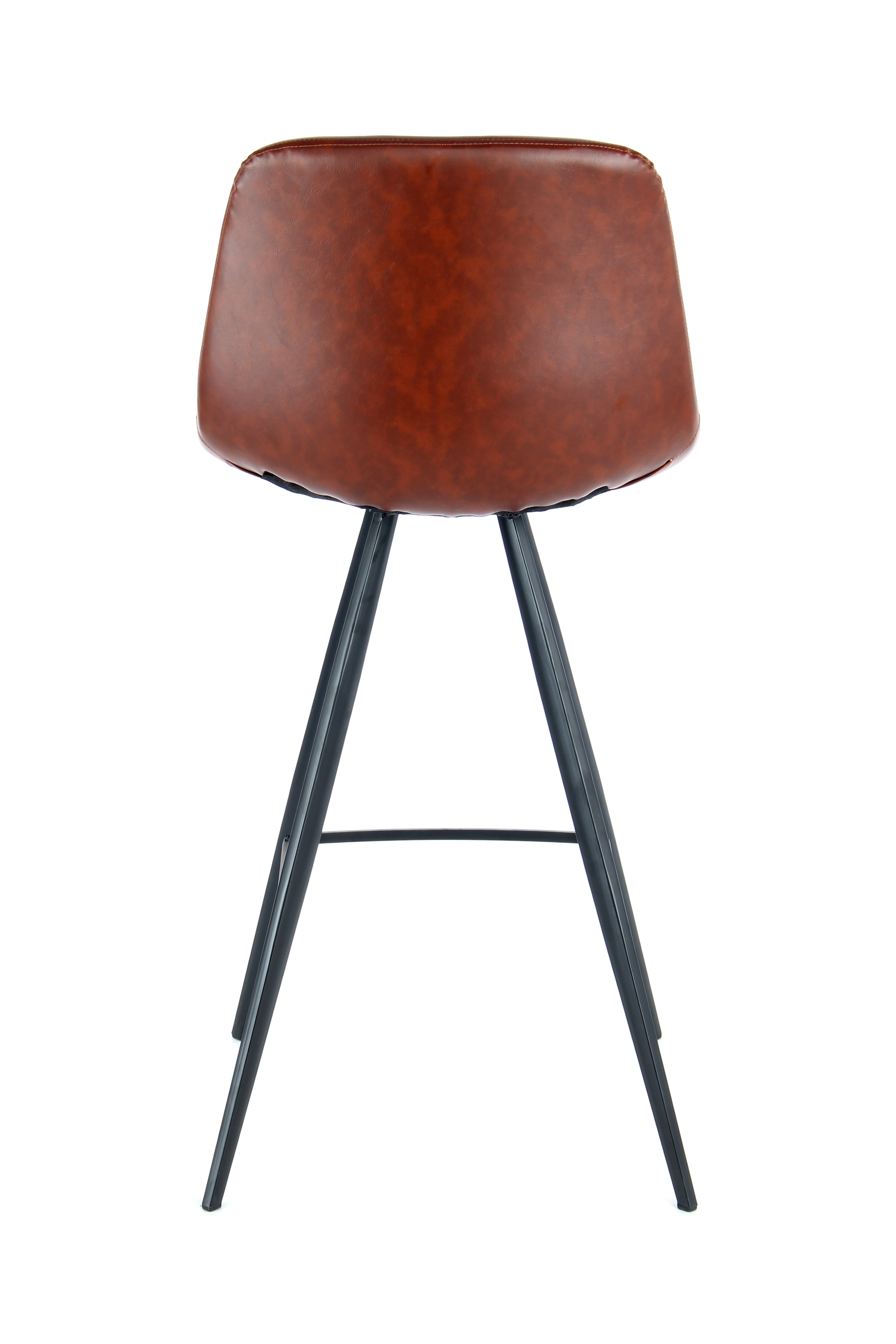Barhocker Duo Dunkelbraun / Schwarz