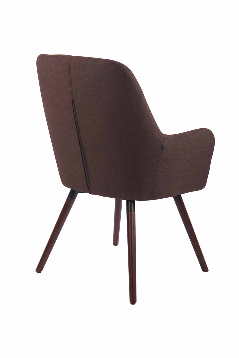 Lounger Aarhus Stoff walnuss