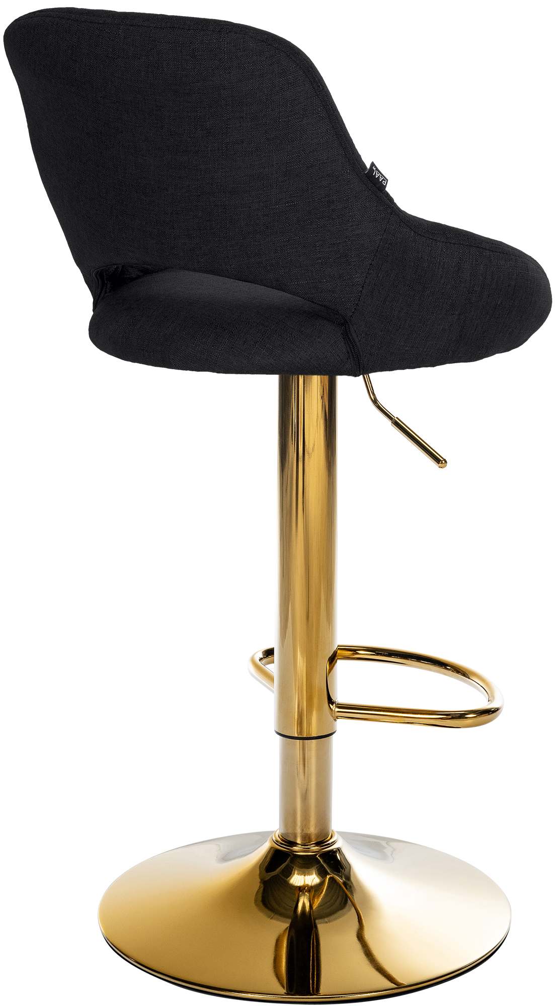 Barhocker Milet Stoff gold