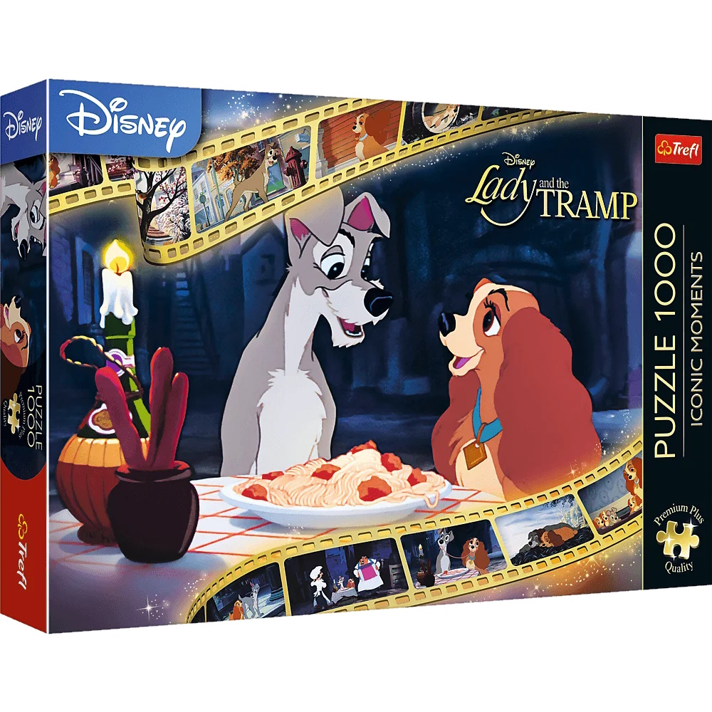 Trefl Puzzles Disney Susi und Strolch - Puzzle Premium Plus 1000 Teile