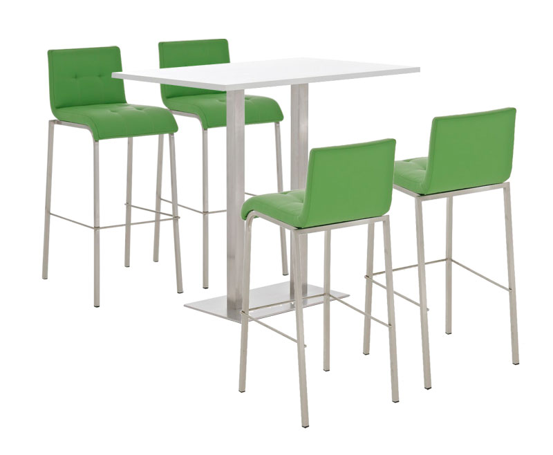 Bar Set Velosa, weiss glanz