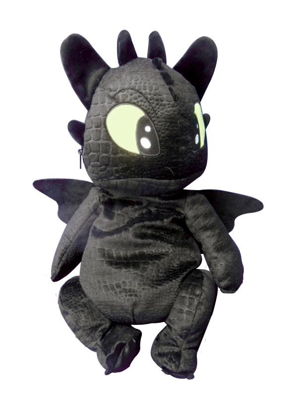 Joy Toy Plüschfiguren Drachenzähmen leicht gemacht - Plüsch-Rucksack, Toothless