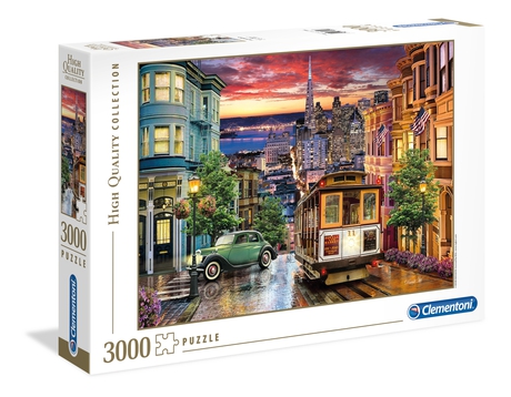 Clementoni Puzzles High Quality Collection - 3000 Teile Puzzle - San Francisco