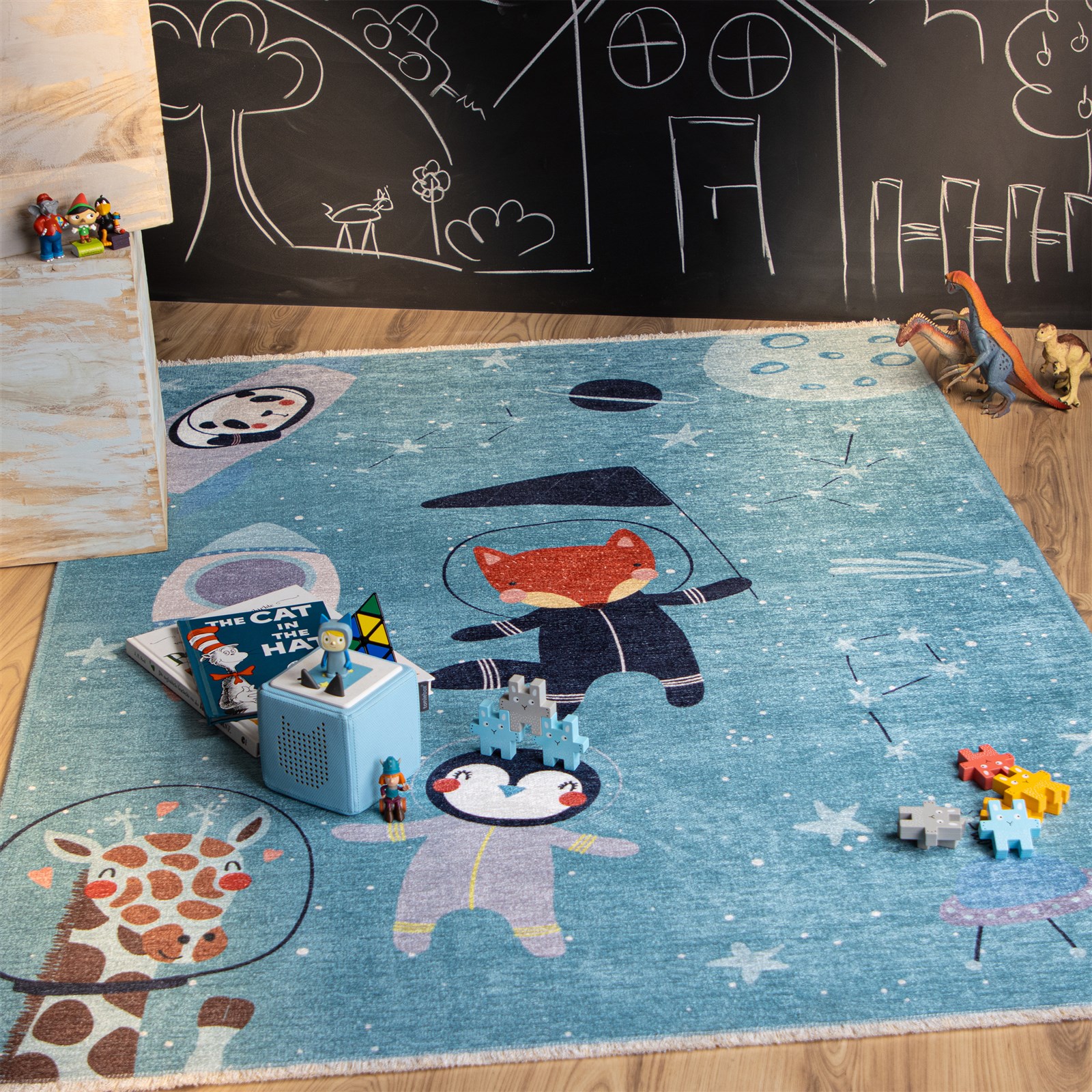 Teppich Joanna 610 Spaceblau 115cm x 170cm