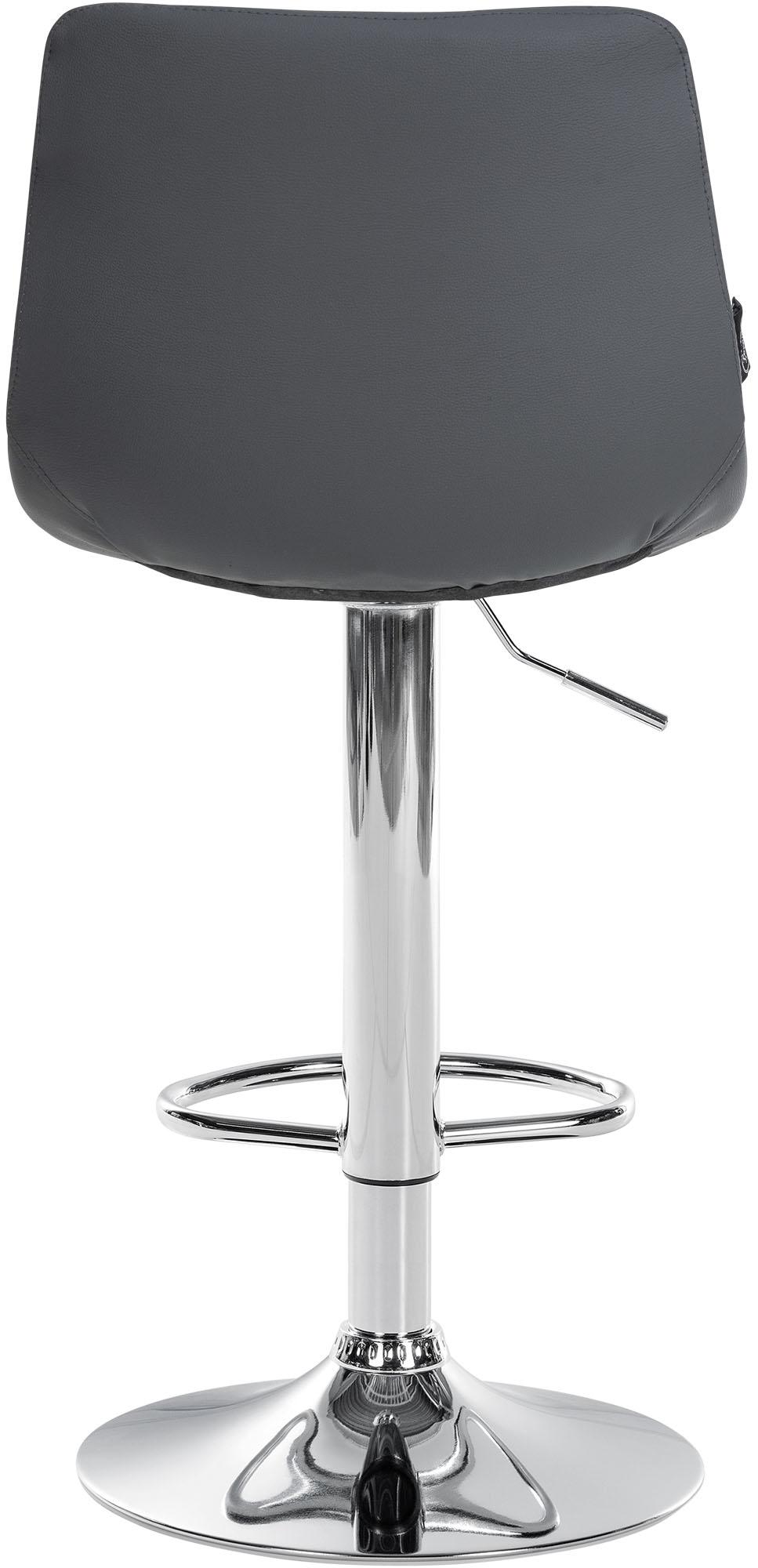 Barhocker Jerry Kunstleder chrom