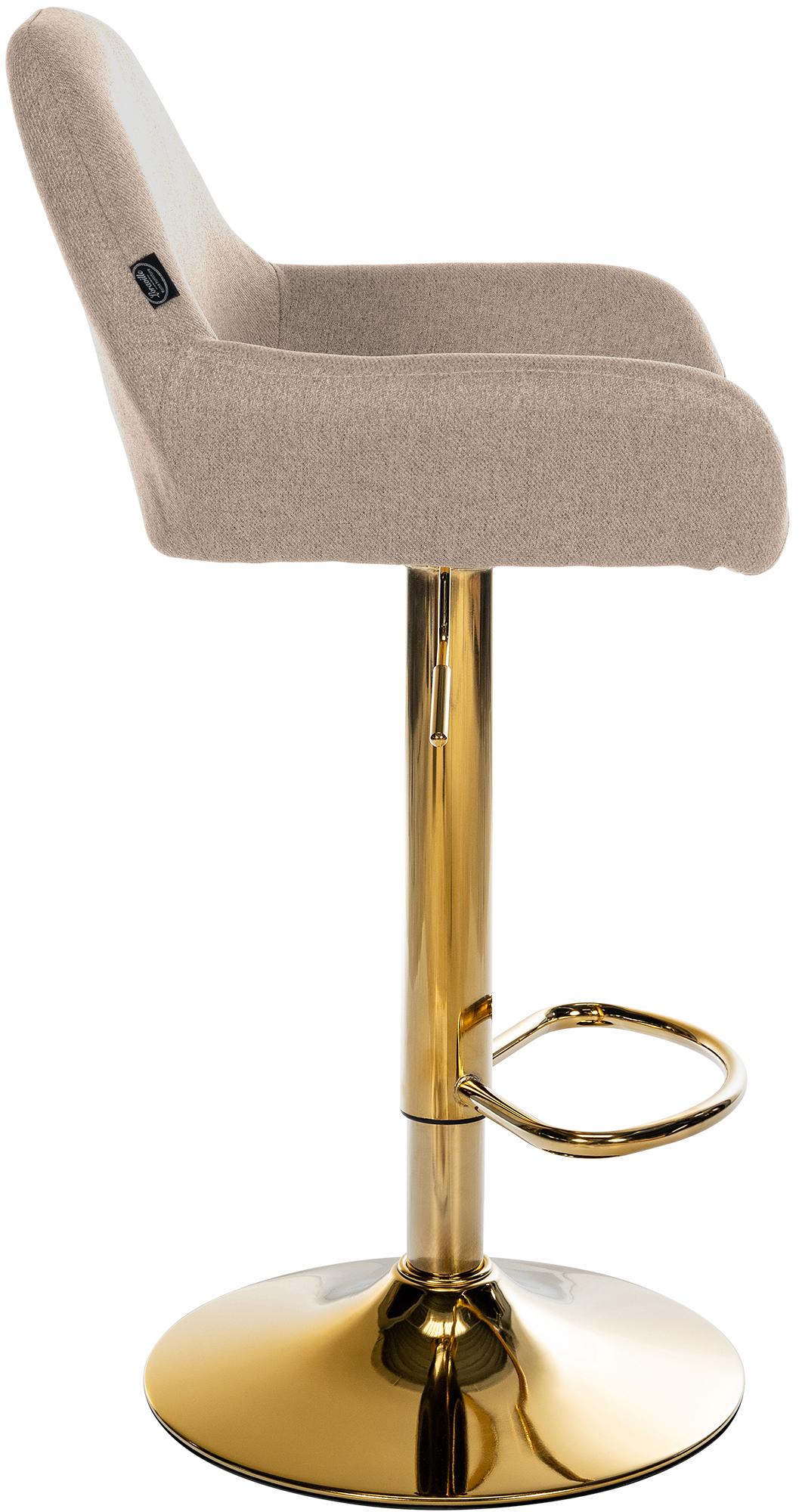 Barhocker Braga Gold Stoff