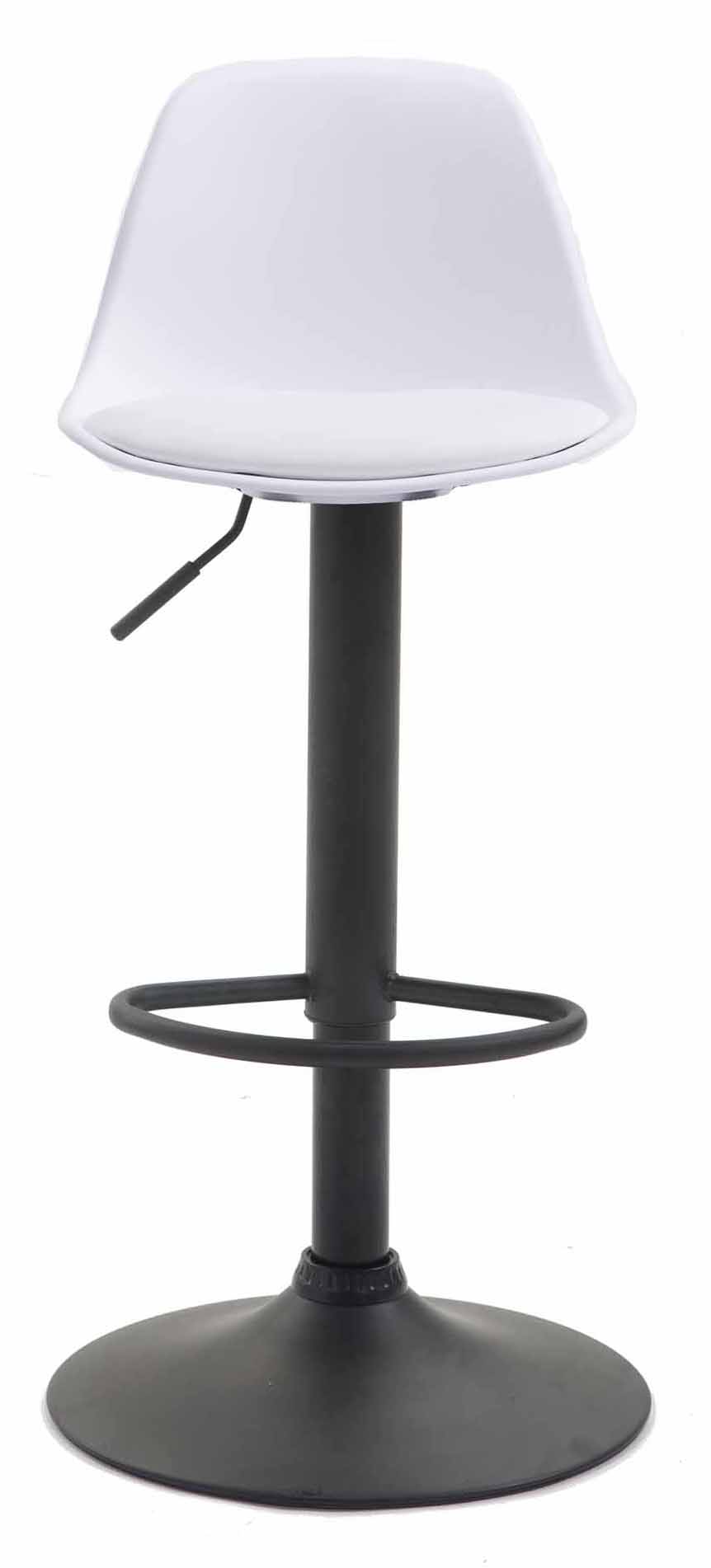 2er Set Barhocker Kiel Kunststoff schwarz