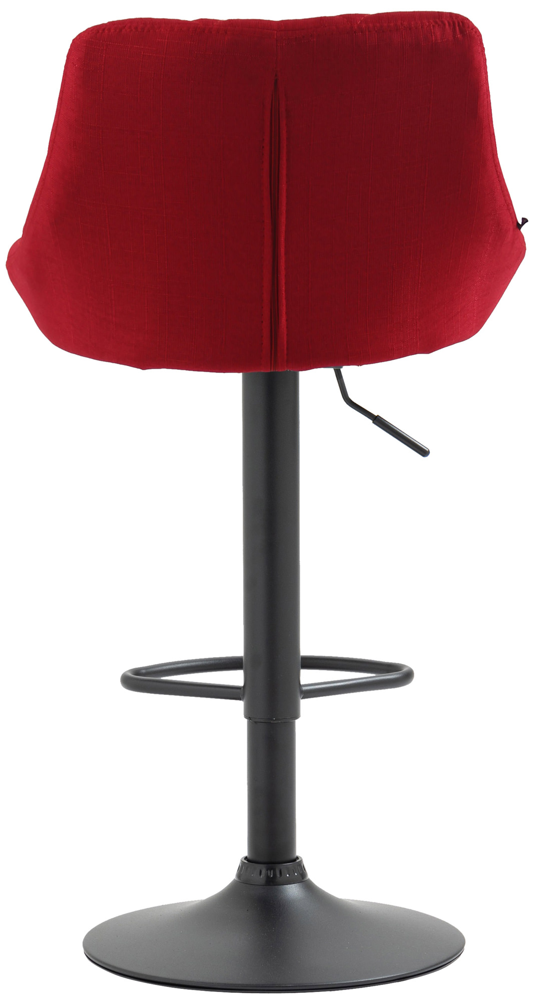 Barhocker Lazio Stoff schwarz