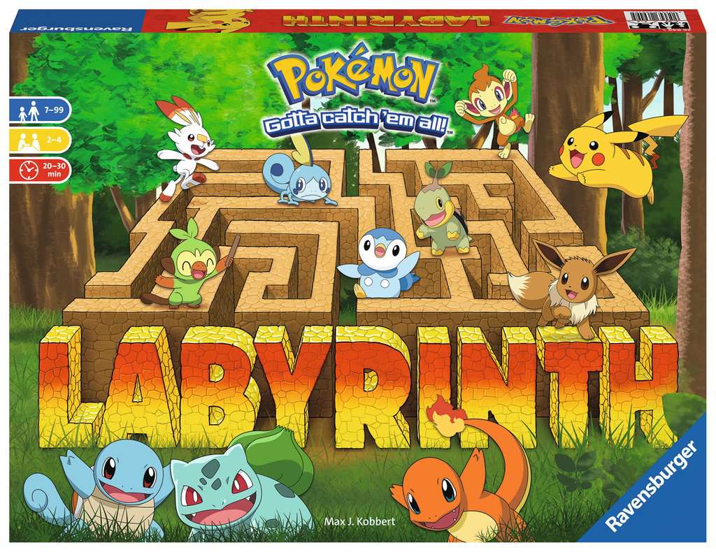Ravensburger Brettspiele & Gesellschaftsspiele Pokémon: Labyrinth - Brettspiel