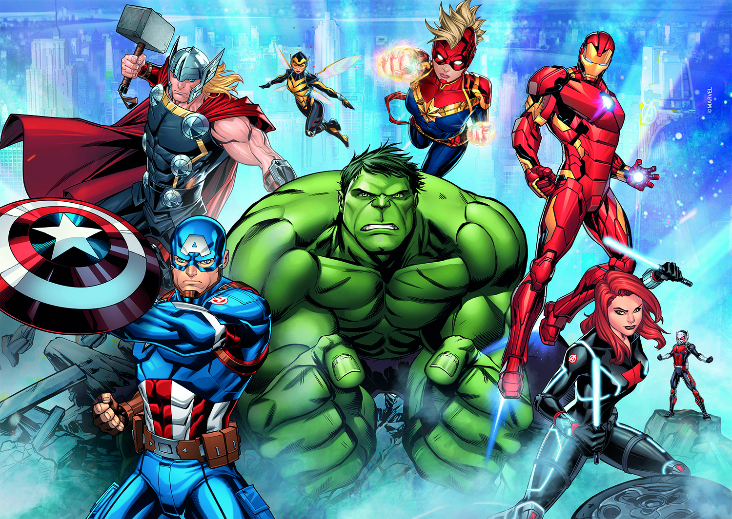 Clementoni Puzzles Clementoni 26101 - 60 Teile Puzzle - Avengers