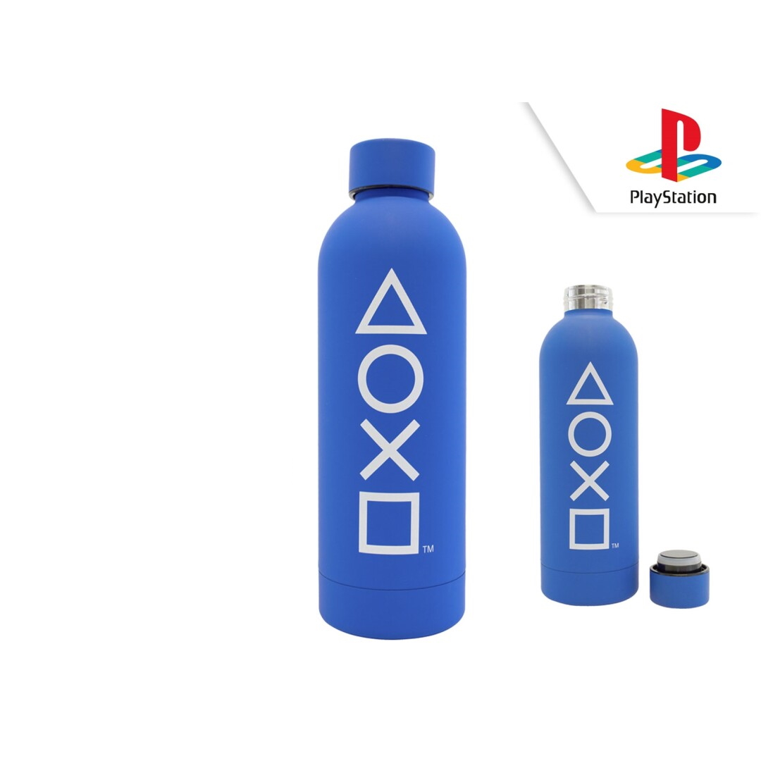 Kids Licensing Küchenutensilien PlayStation - Doppelwandige Edelstahlflasche / Double Walled Stainless Steel Bottle