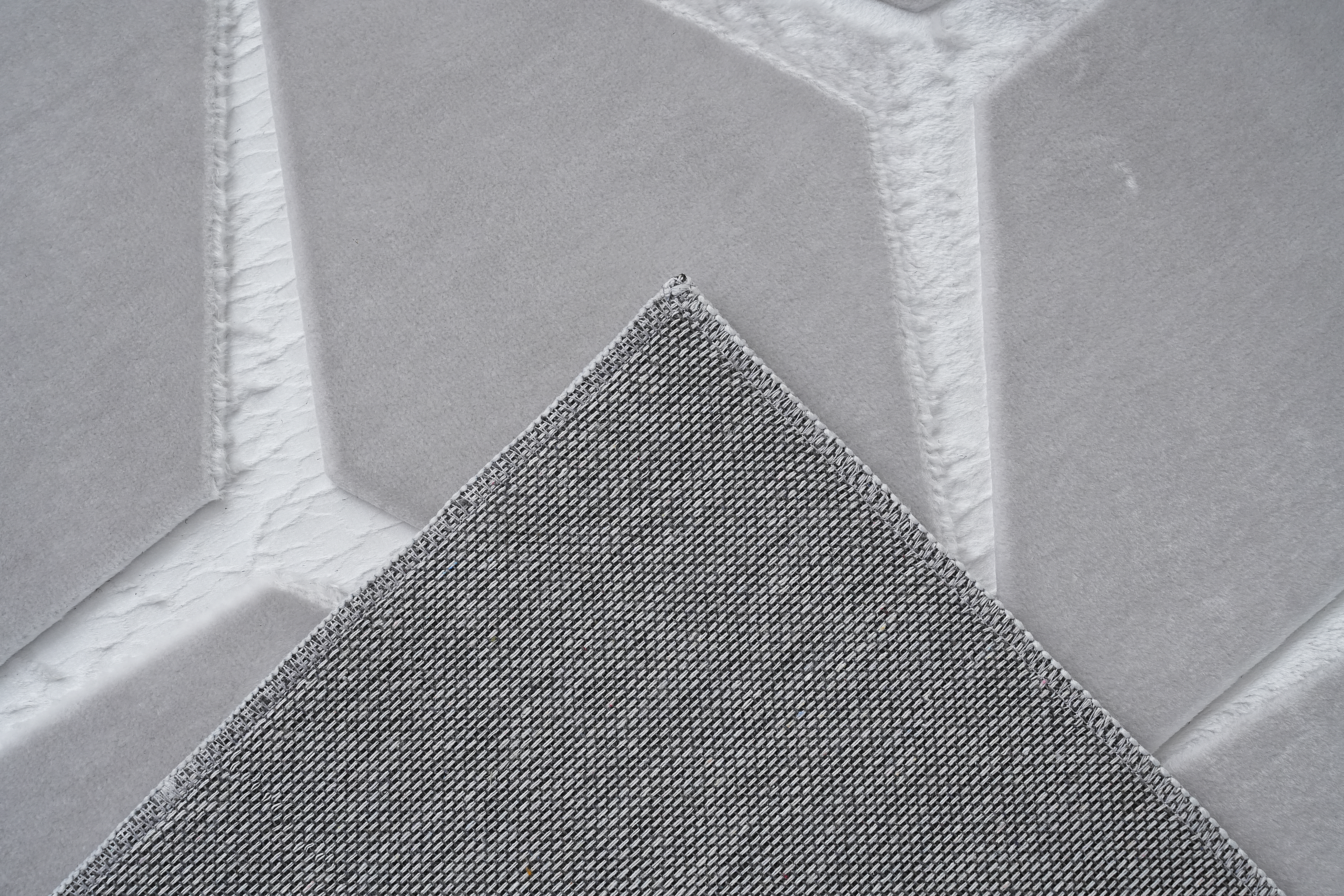 Teppich Calma 225 Silber 80 x 150 cm