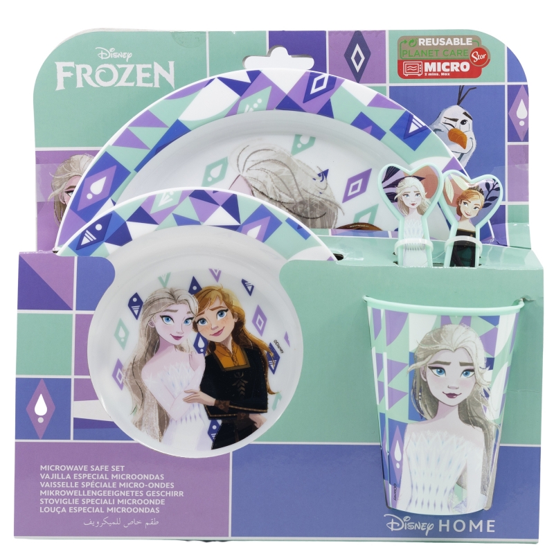 Stor Küchenutensilien Disney Frozen / Eiskönigin - 5-teiliges Frühstücks Set