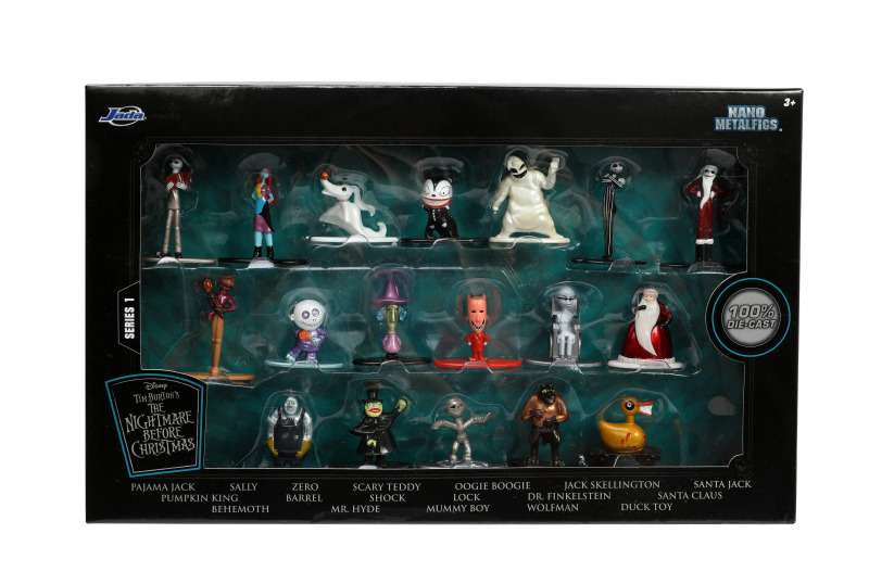 Jada Modelle & Fahrzeuge Nightmare before Christmas - Nano Multipack