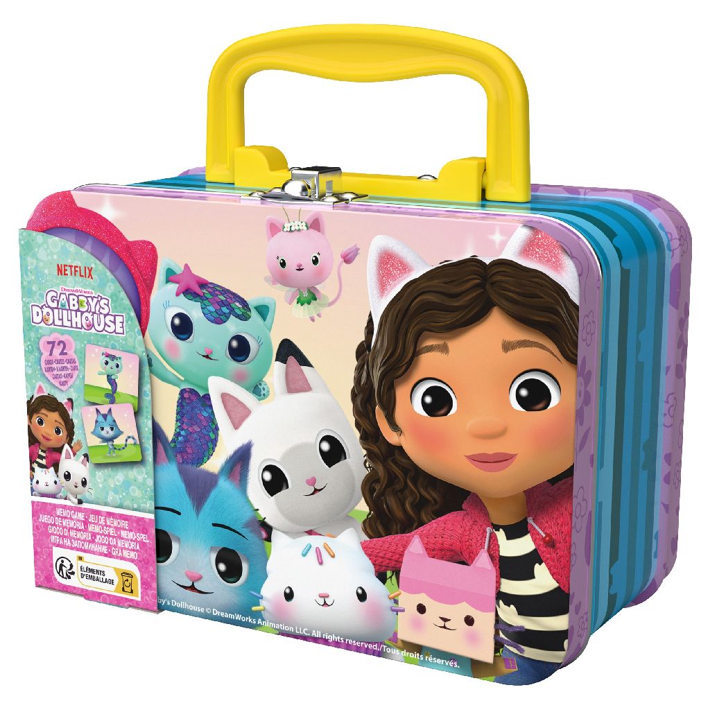 Spin Master Brettspiele & Gesellschaftsspiele Spin Master 50371 - Gabby's Dollhouse Memo Match Mini Tin