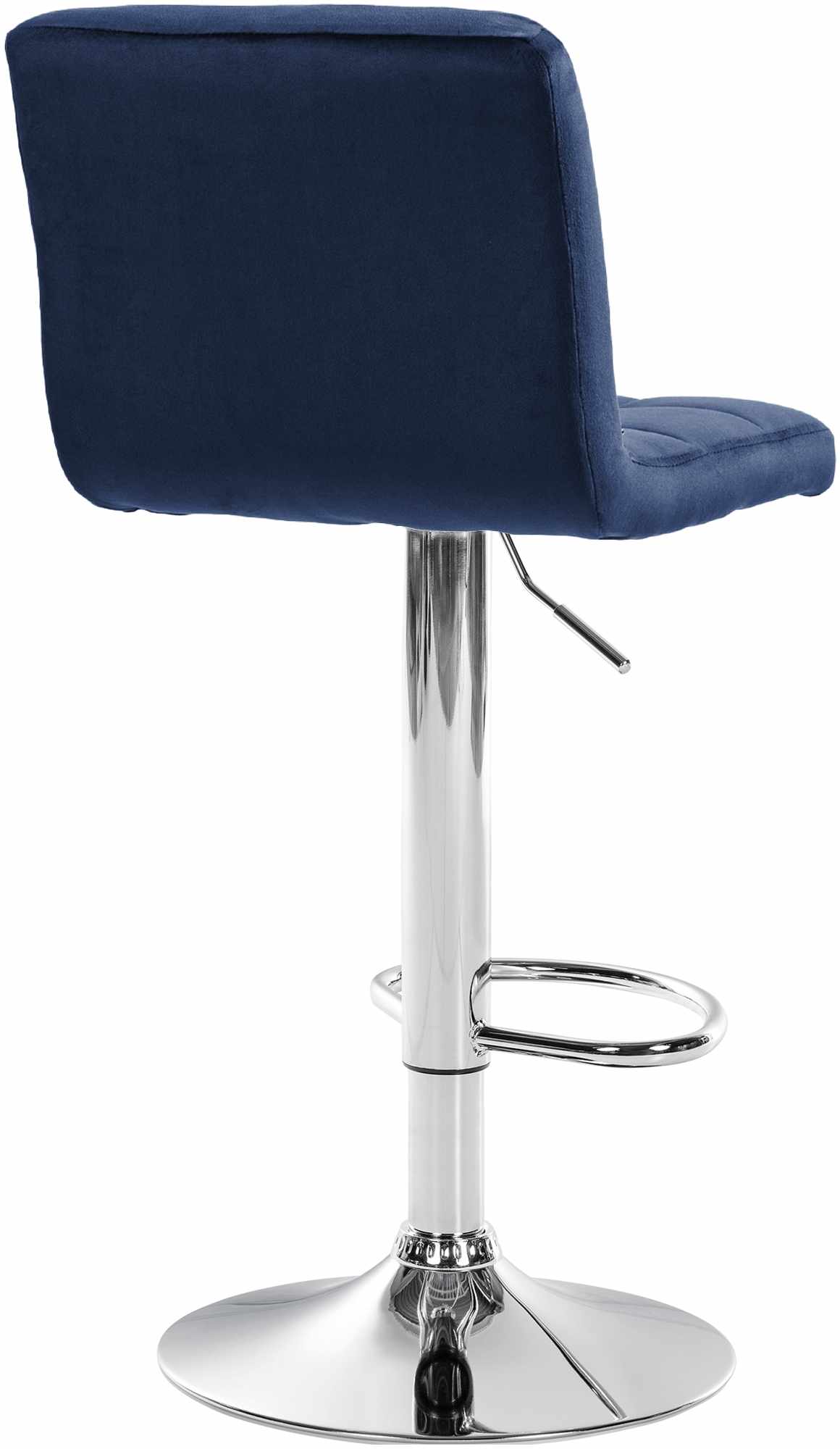 Barhocker Peru Samt chrom