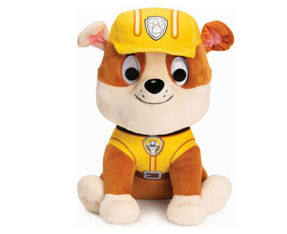 Spin Master Plüschfiguren Spin Master 48321 - Paw Patrol Plüschfigur Rubble, 23cm