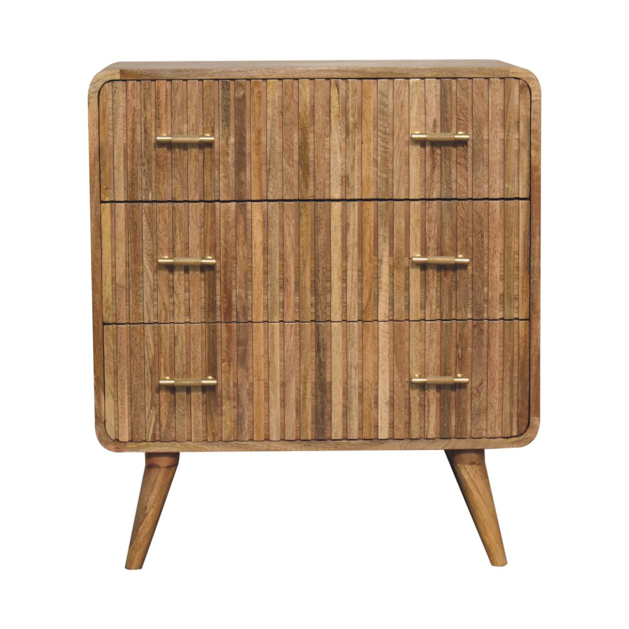 T-förmige, gerippte Truhe