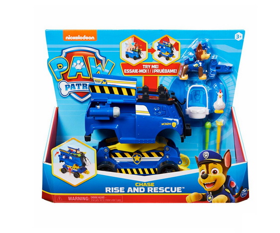 Spin Master Modelle & Fahrzeuge Spin Master 41518 - Paw Patrol Chases Rise and Rescue verwandelbares Spielzeugauto
