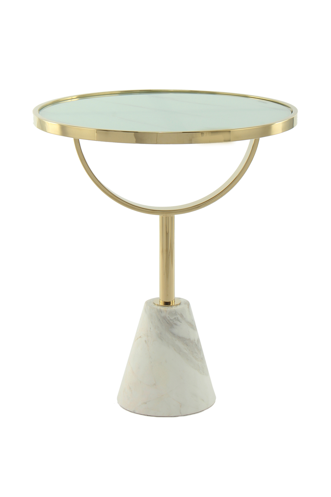 Beistelltisch Luxusdesign Weiß