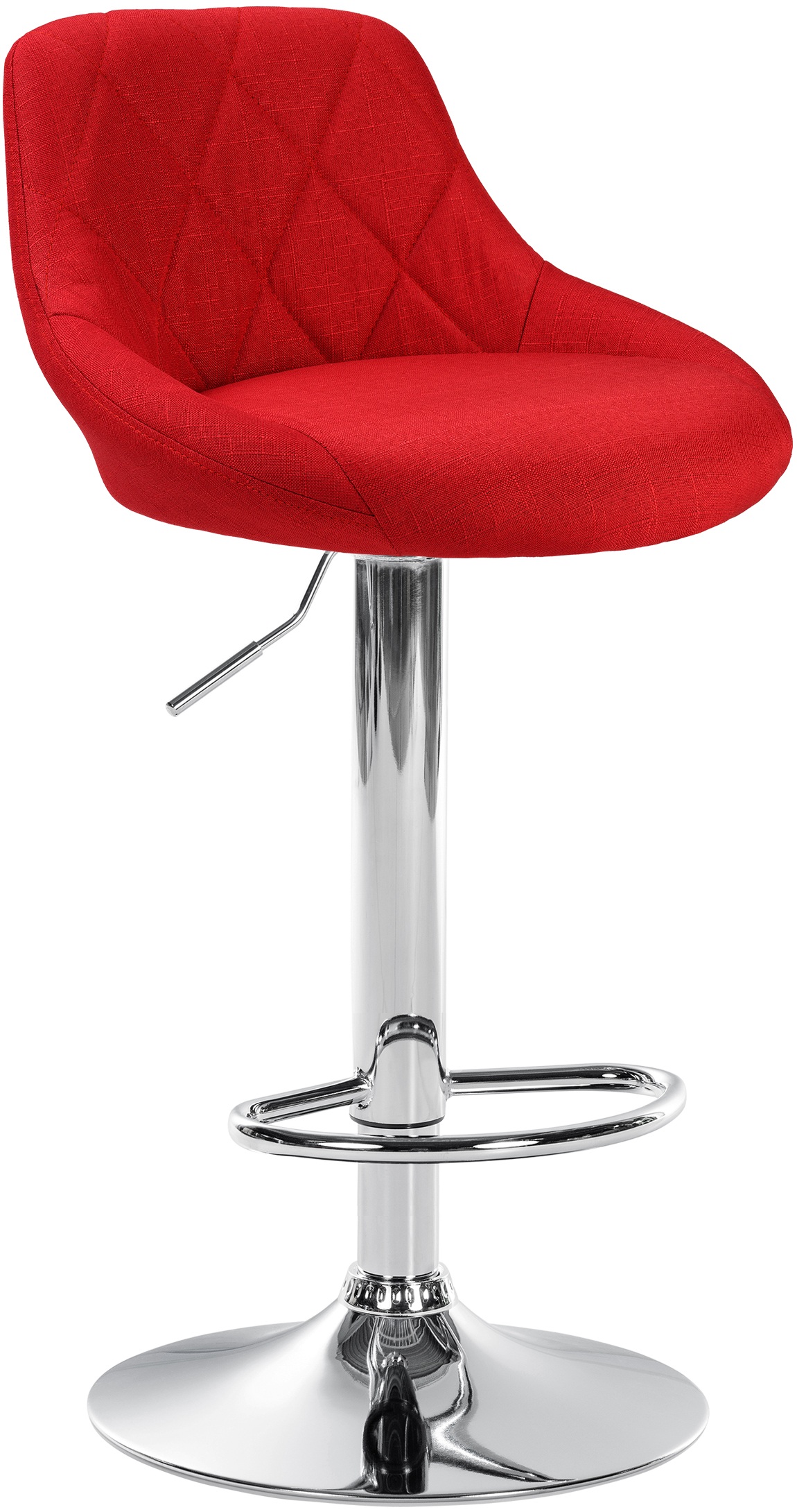 Barhocker Lazio Stoff chrom