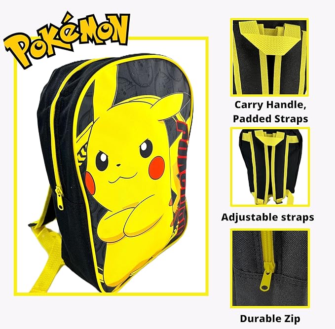 SAFTA Rucksäcke & Taschen Pokémon - Pikachu Rucksack - 34 cm
