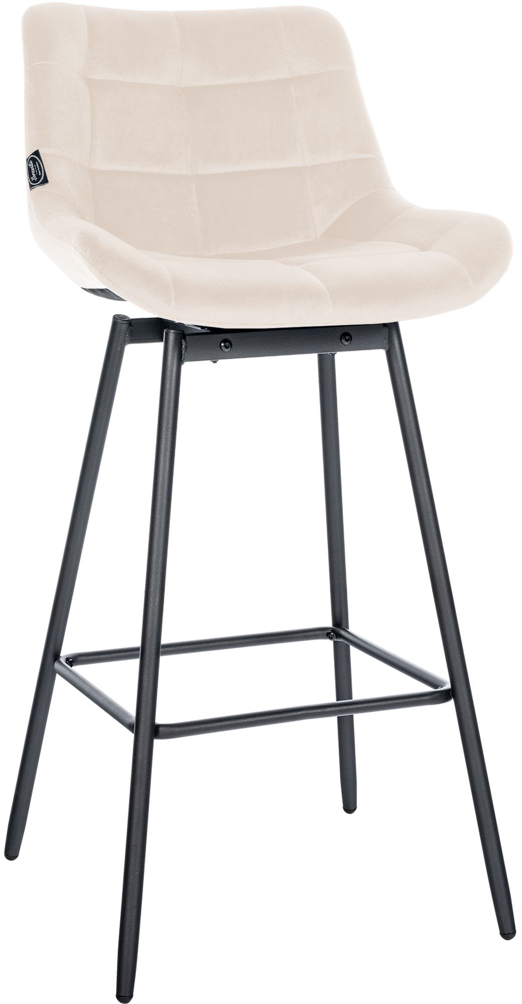 Barhocker Weston Schwenkbar Samt