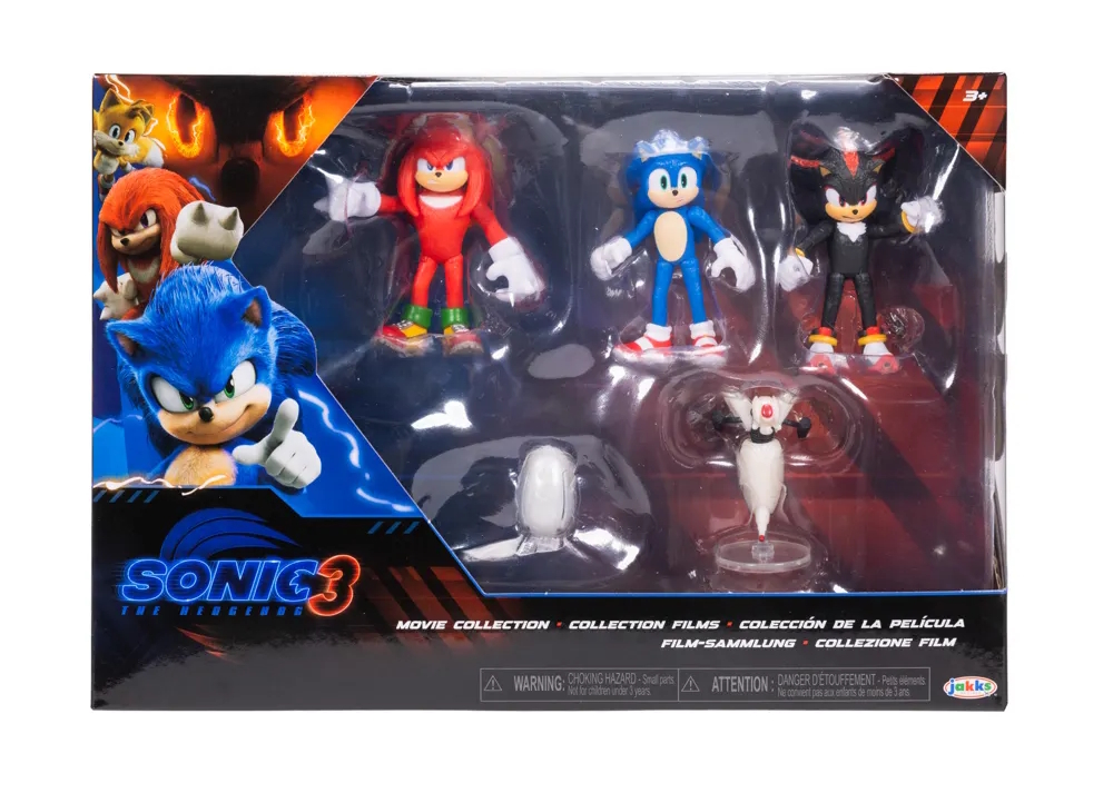 Jakks Pacific Sammel- & Spielfiguren Sonic 3 - Movie Collection - Spielfiguren