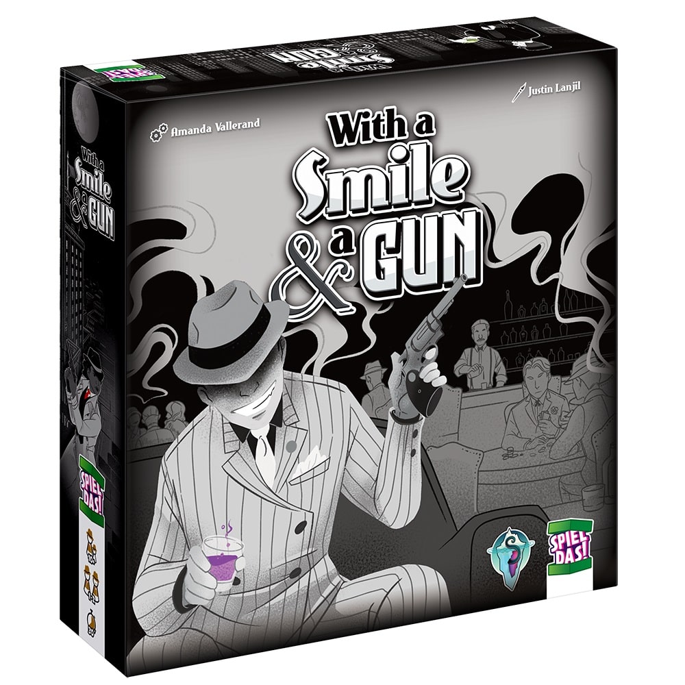 SPIEL DAS! Verlag Brettspiele & Gesellschaftsspiele With a Smile & a Gun - Brettspiel