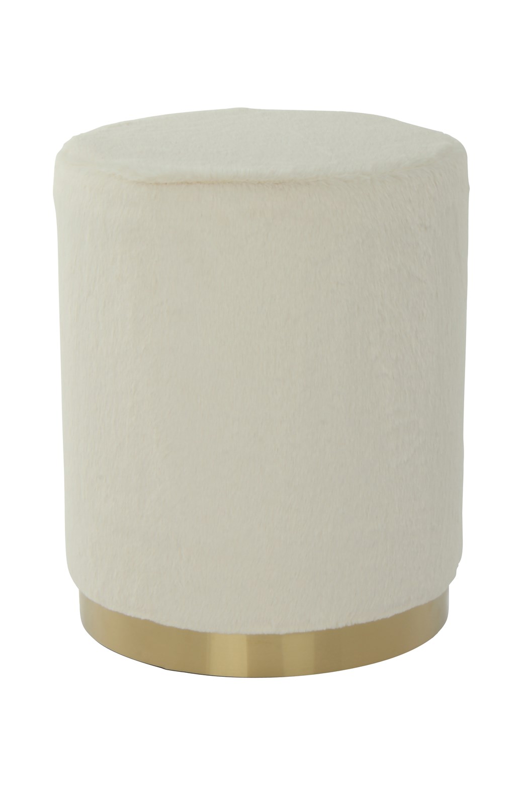 Beige Sitzpouf