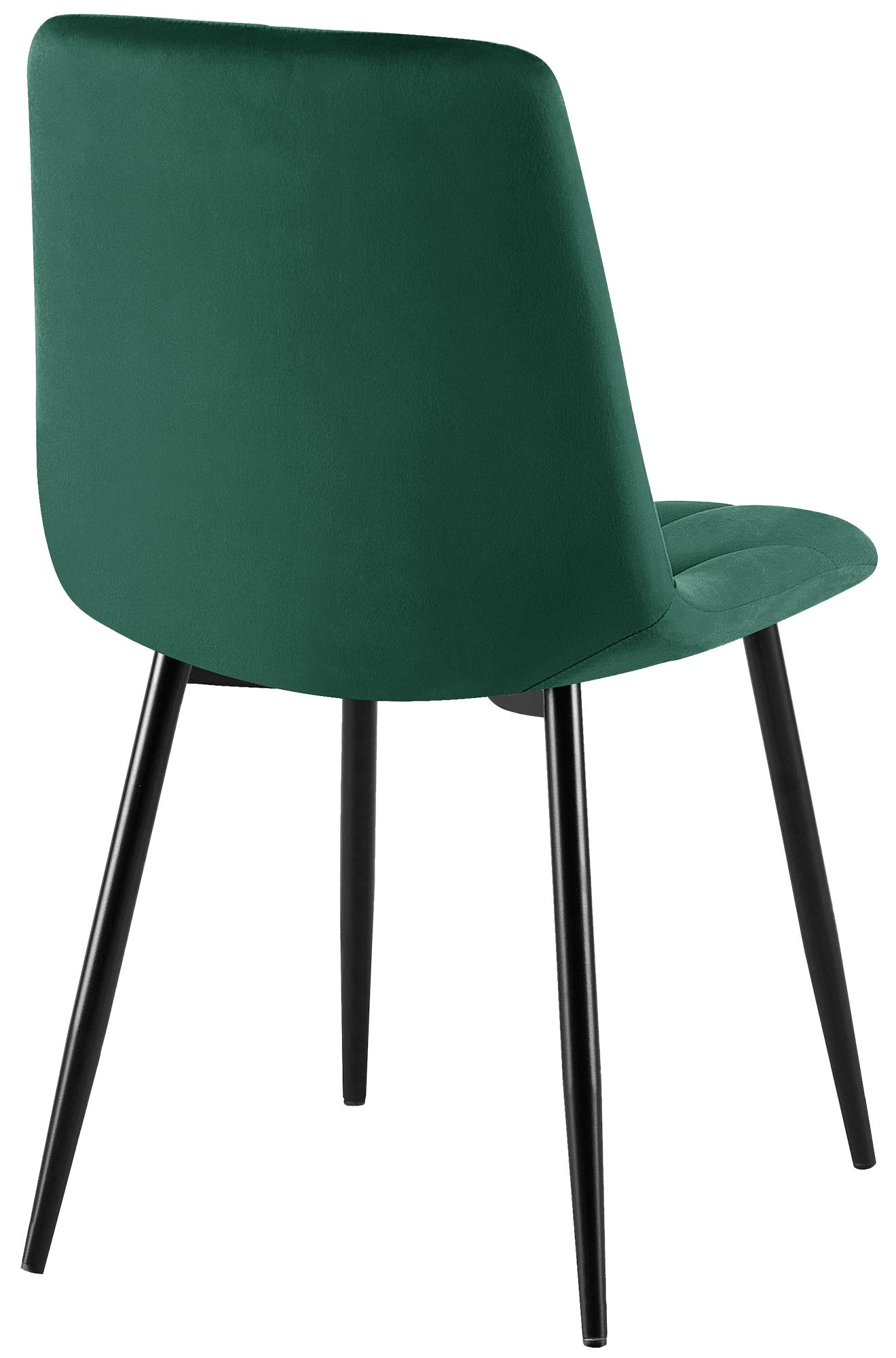 2er Set Esszimmerstuhl Clairton Samt