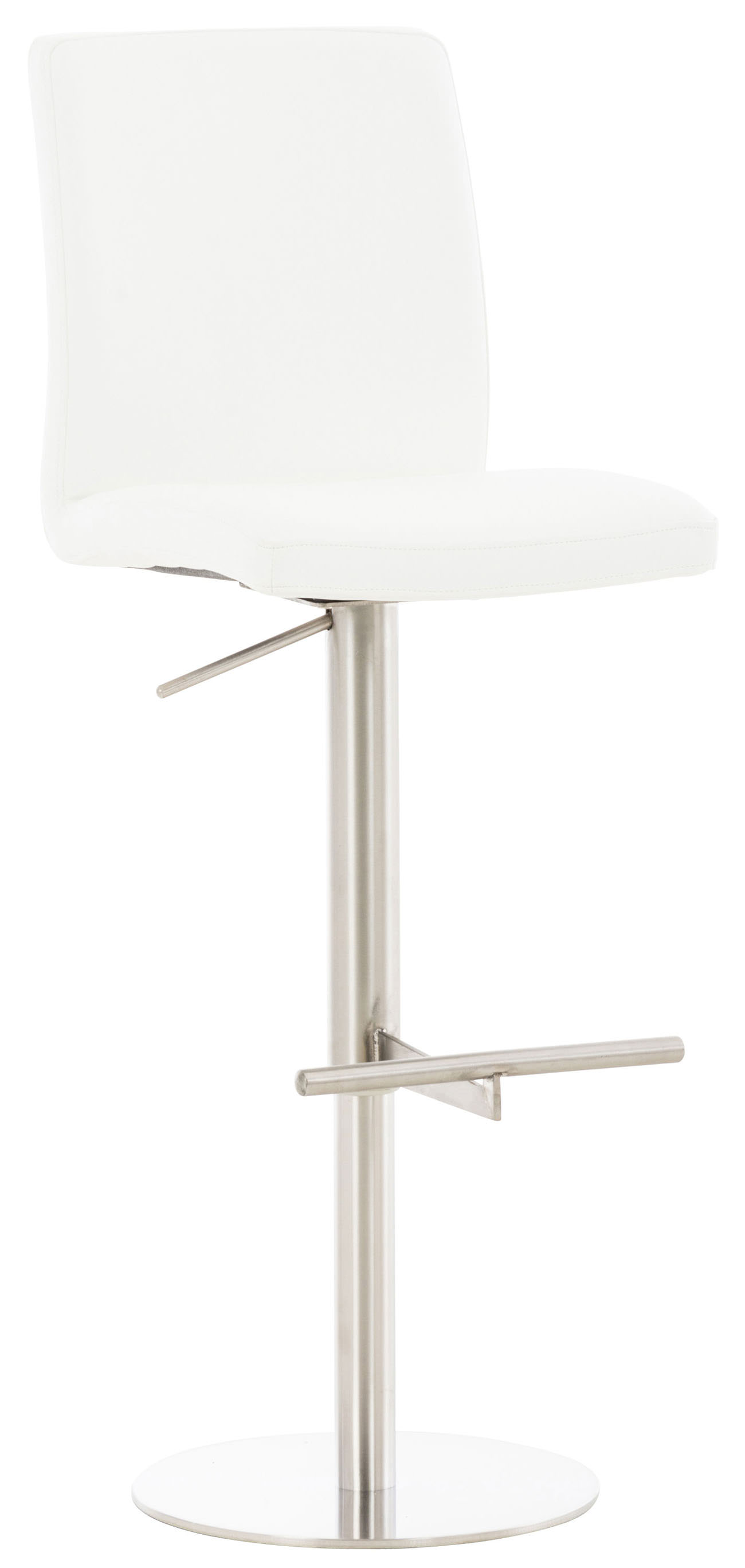 Barhocker Cadiz Kunstleder edelstahl