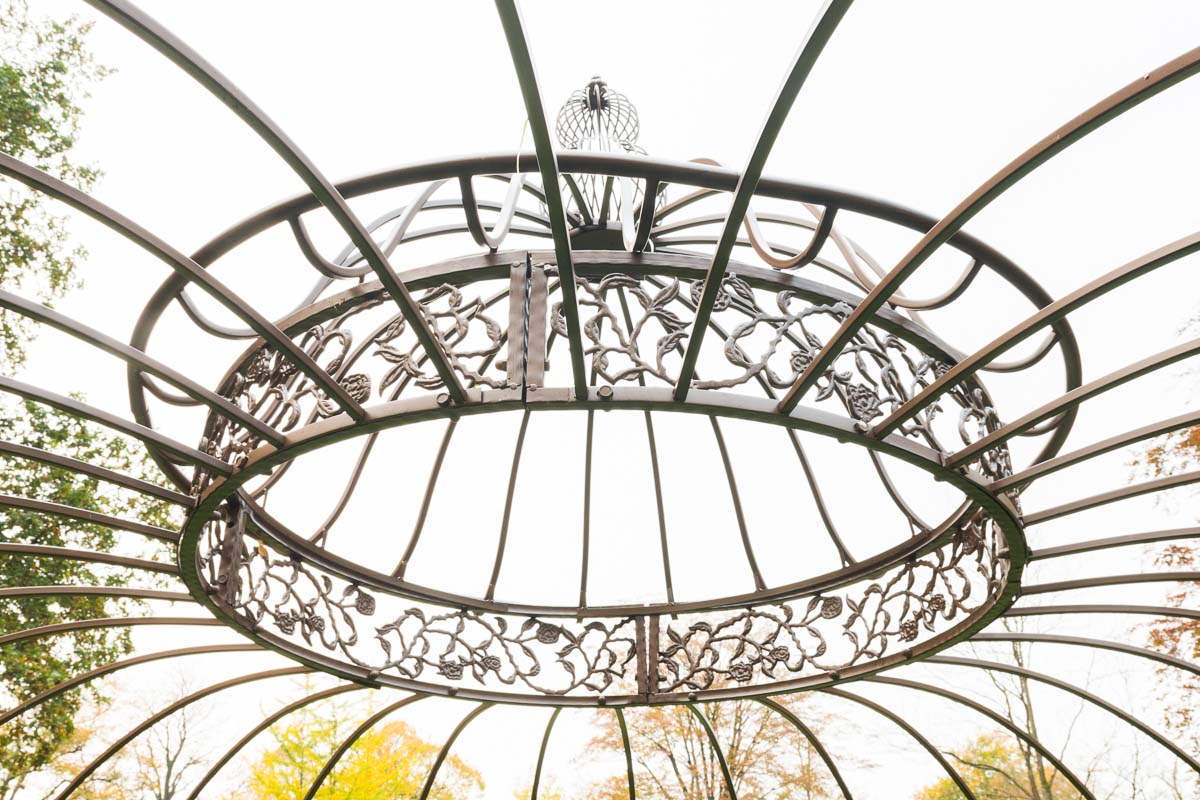 XXL Luxus Pavillon Romantik rund 500 cm