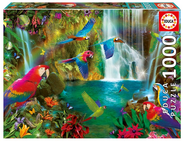 Educa Puzzles Educa Puzzle 9218457 - Tropical Parrots - 1000 Teile Puzzle