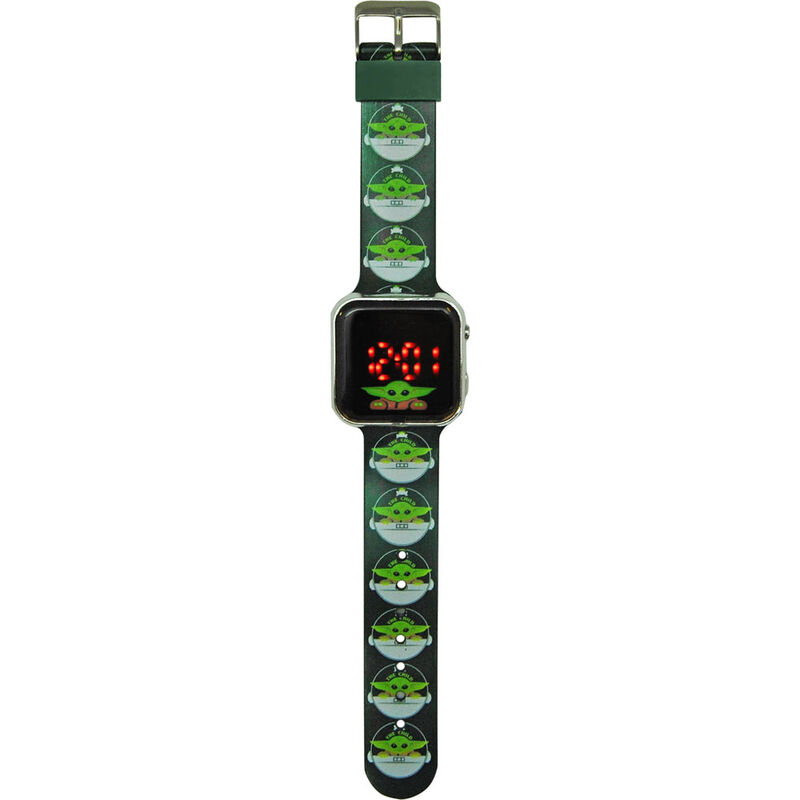 Accutime Uhren & Wecker Star Wars The Mandalorian - LED digitale Armbanduhr