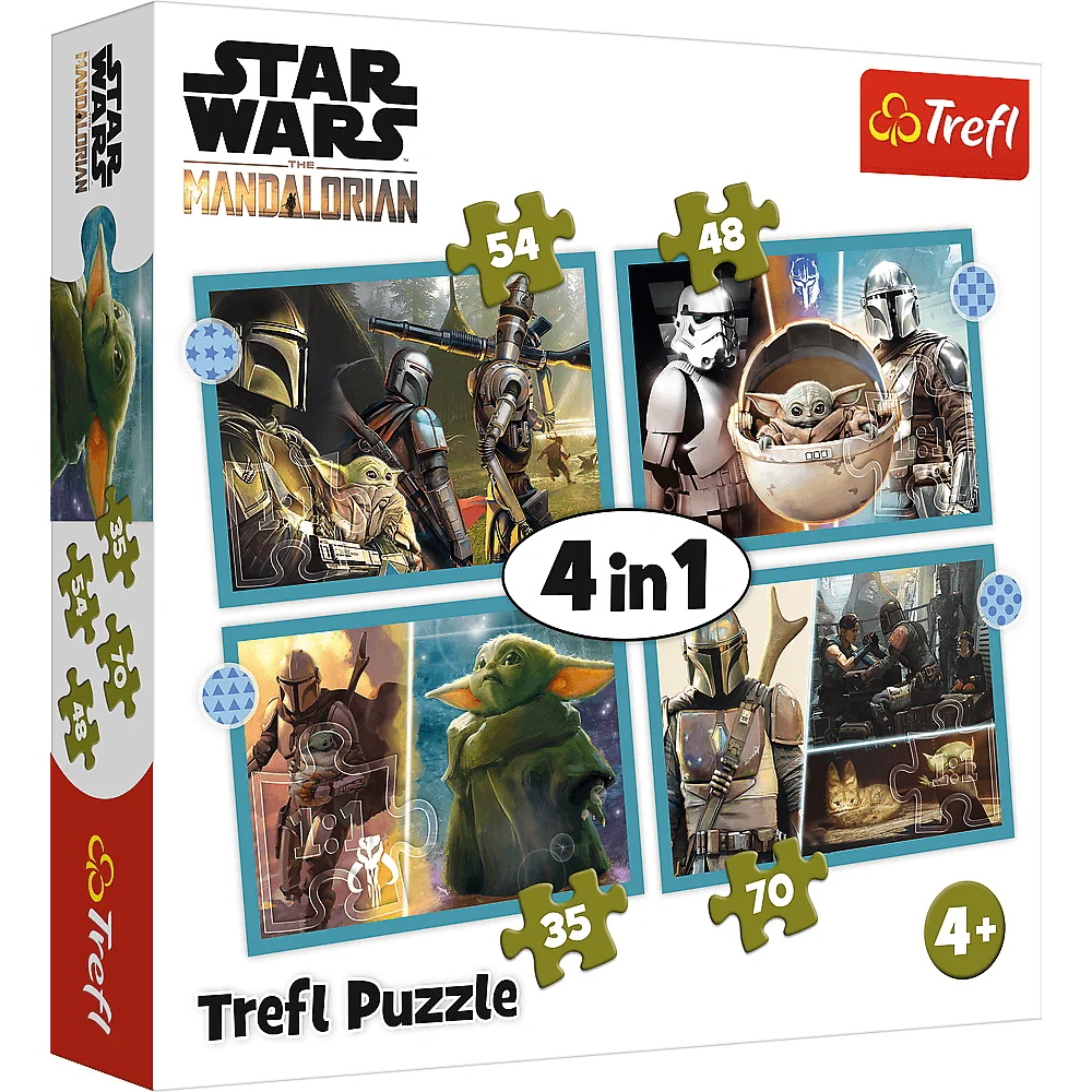 Trefl Puzzles Star Wars - Puzzle 4in1 35-70 Teile