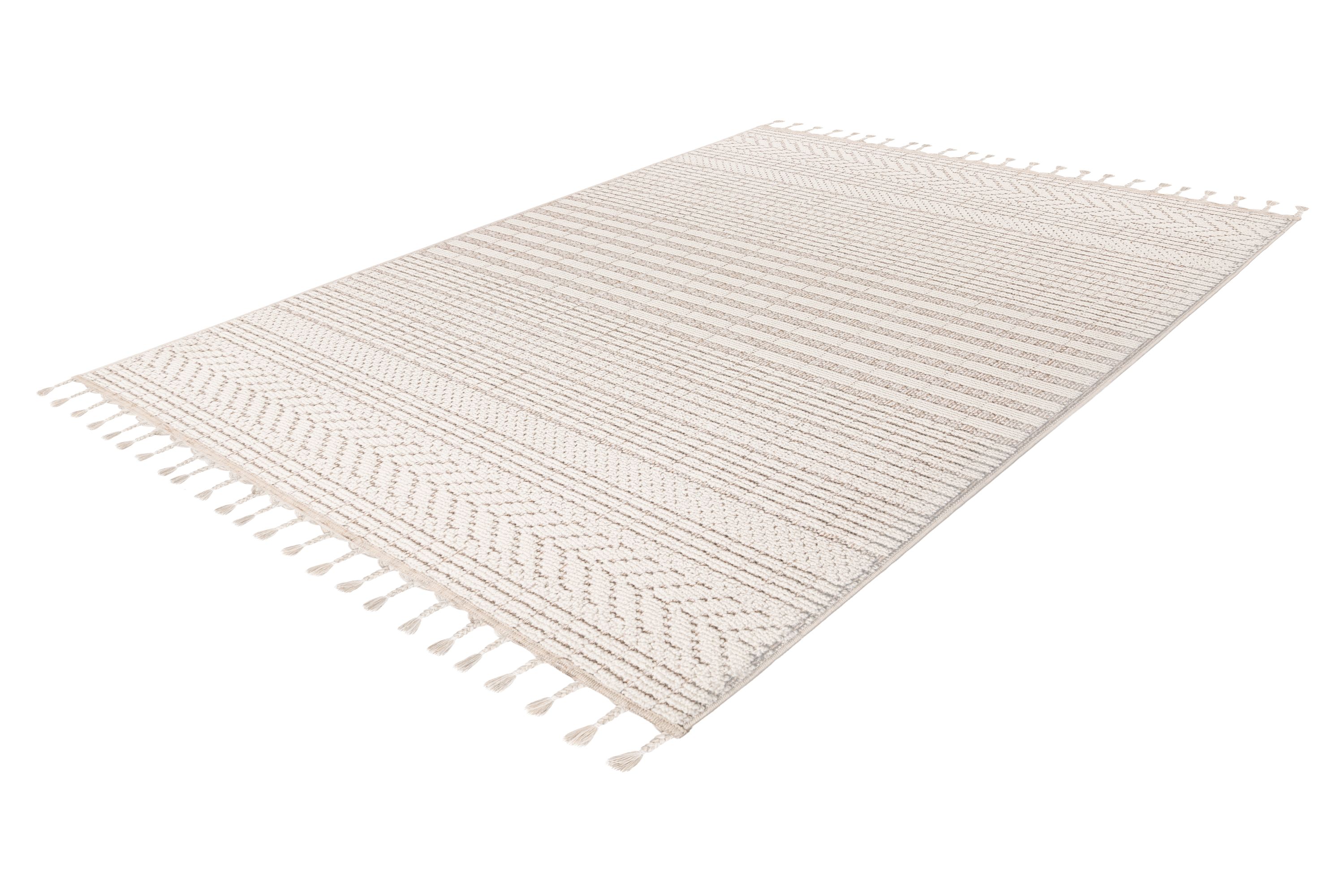 Teppich Reef 125 Elfenbein 80 x 150 cm