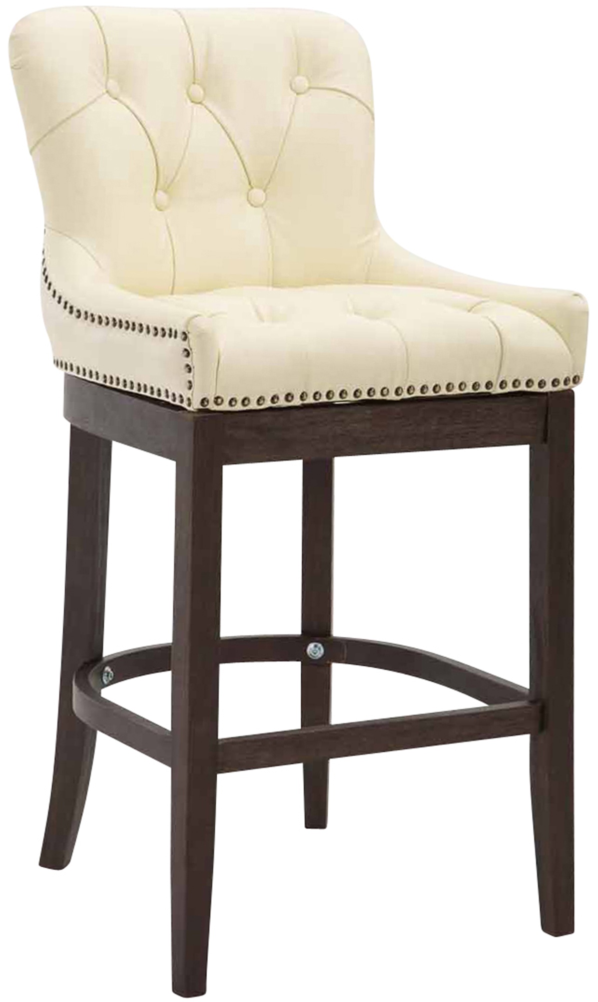 Barhocker Lakewood Echtleder, Antik