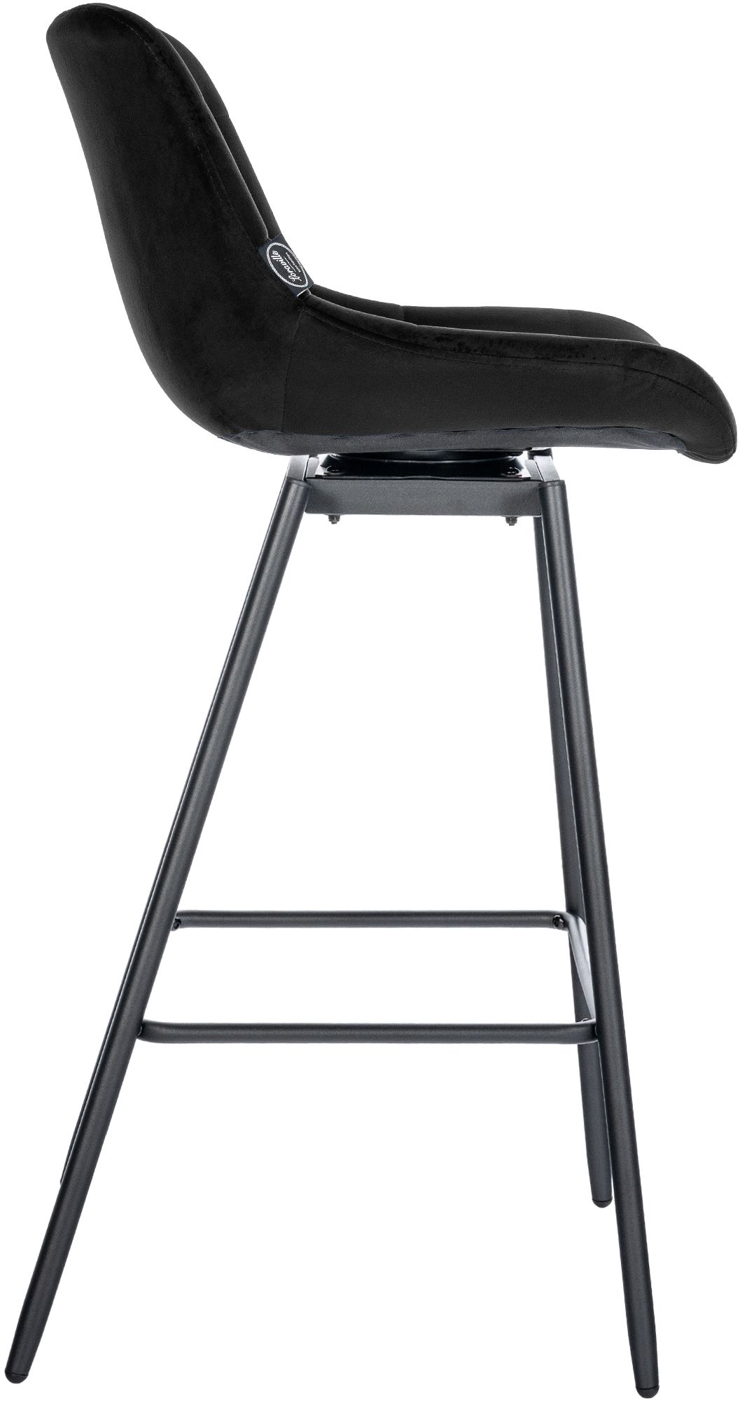 Barhocker Weston Schwenkbar Samt