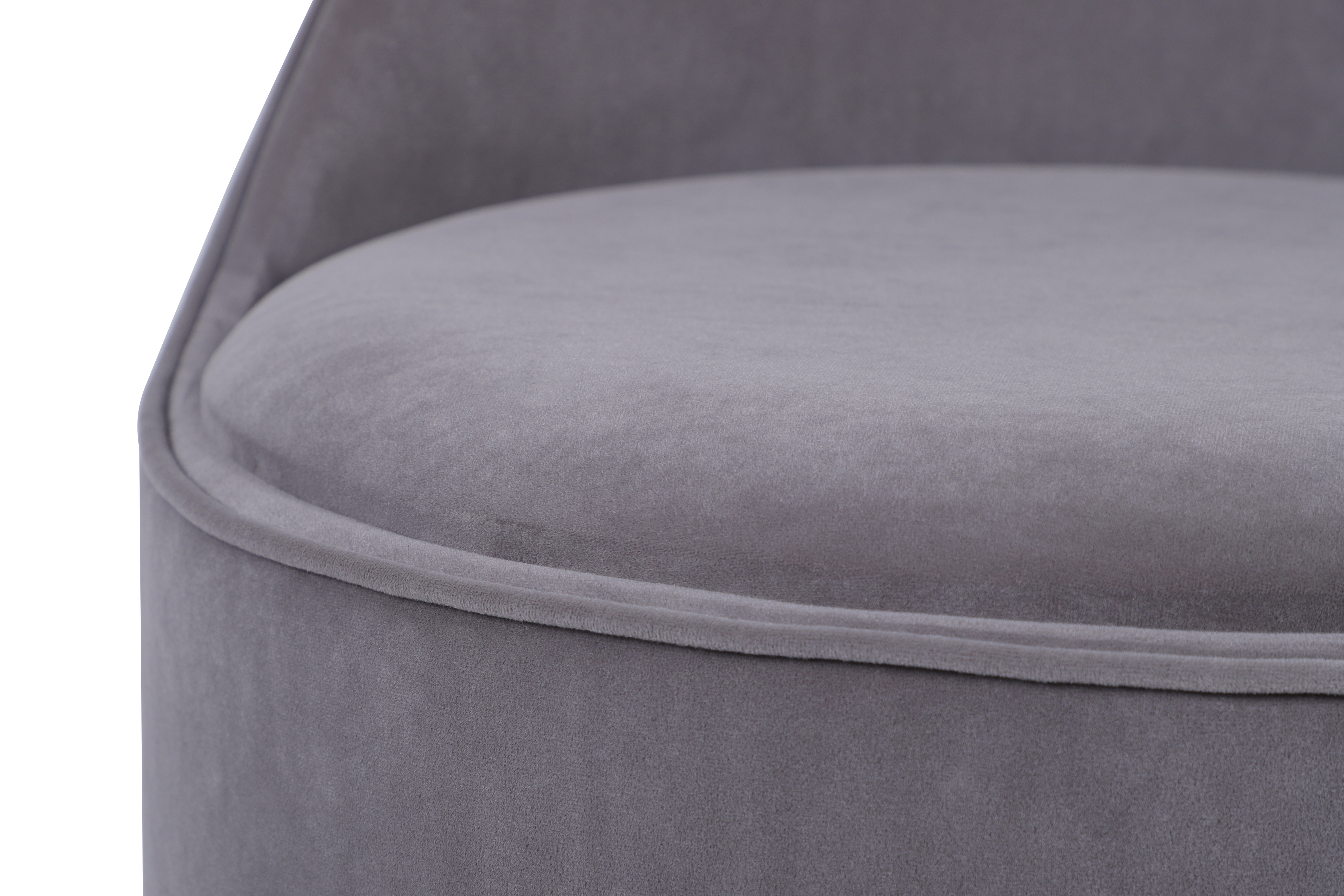 Drehhocker Grau