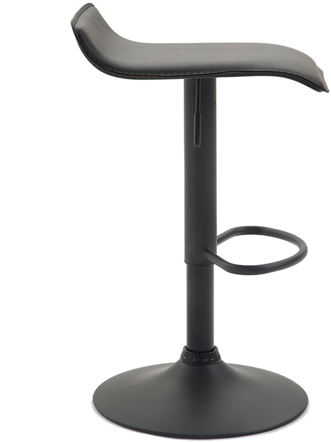Barhocker Dyn V2 Kunstleder schwarz
