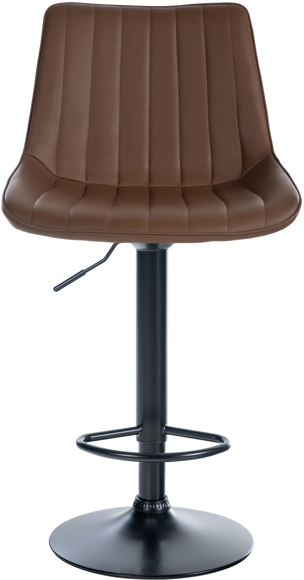 Barhocker Toni Kunstleder schwarz