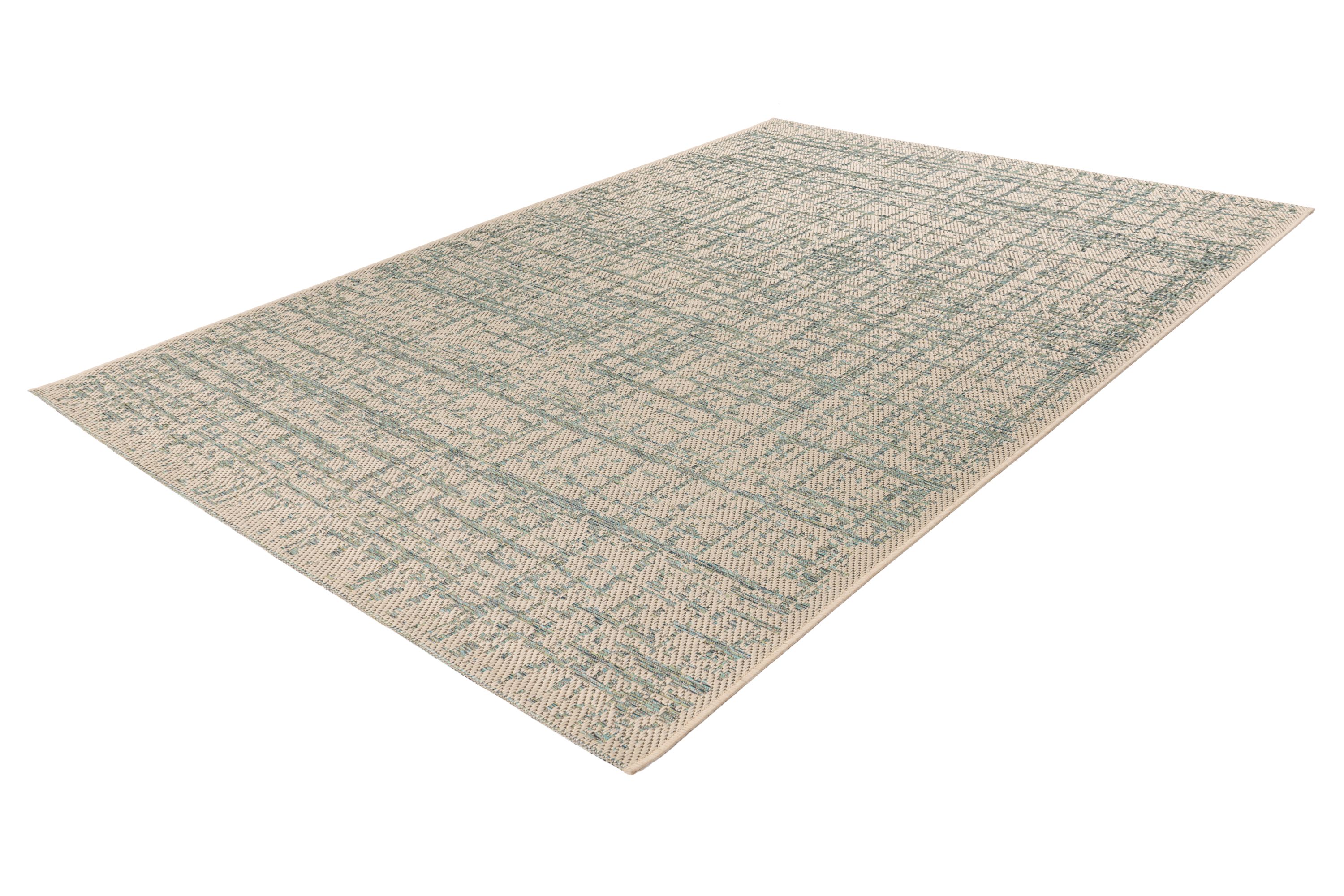 Teppich Tribal 325 Türkis 200cm x 290cm