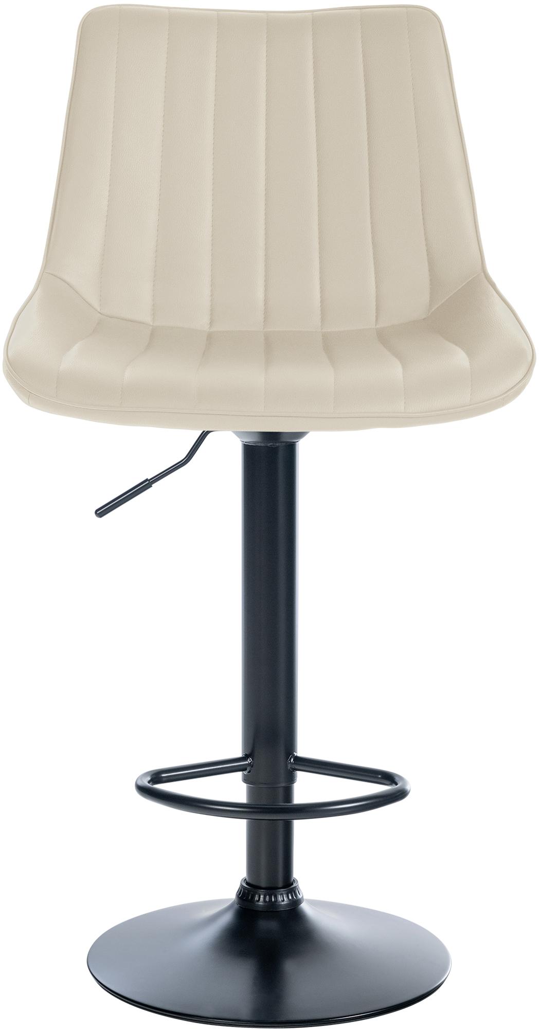 2er Set Barhocker Toni Kunstleder schwarz