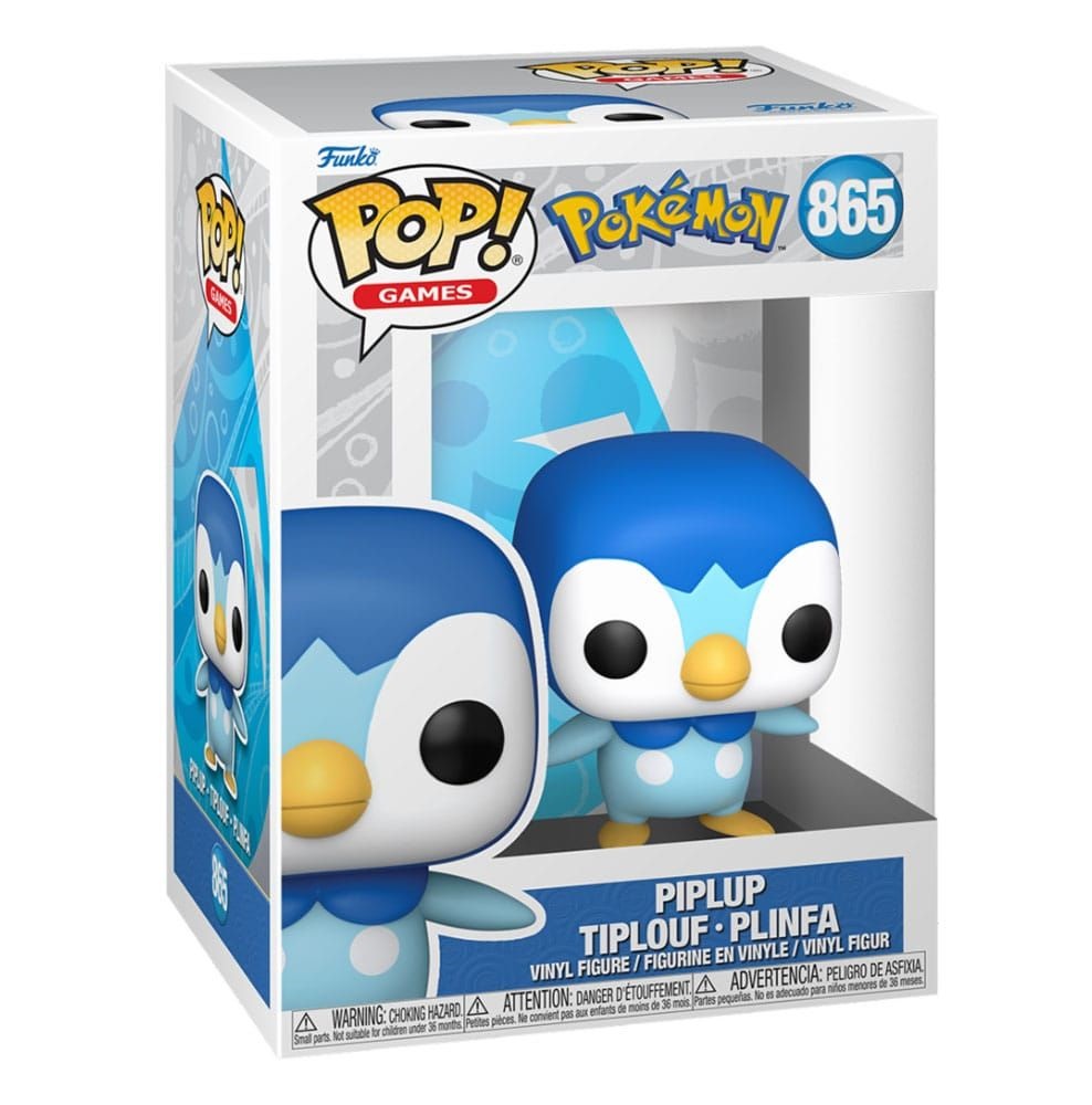Funko Sammel- & Spielfiguren Funko 74213 - Pop! - Pokemon Piplup/Tiplouf/Plinfa